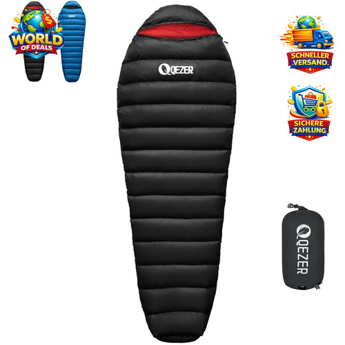 Daunenschlafsack 860g kleines
